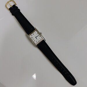 Men's Ladies Coach Lexington Tank Style Watch W502B  New Battery